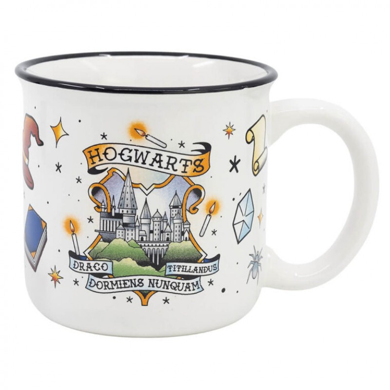 Harry Potter Magic Symbols Breakfast Mug 14 Oz In Gift Box ΚΟΥΠΕΣ 