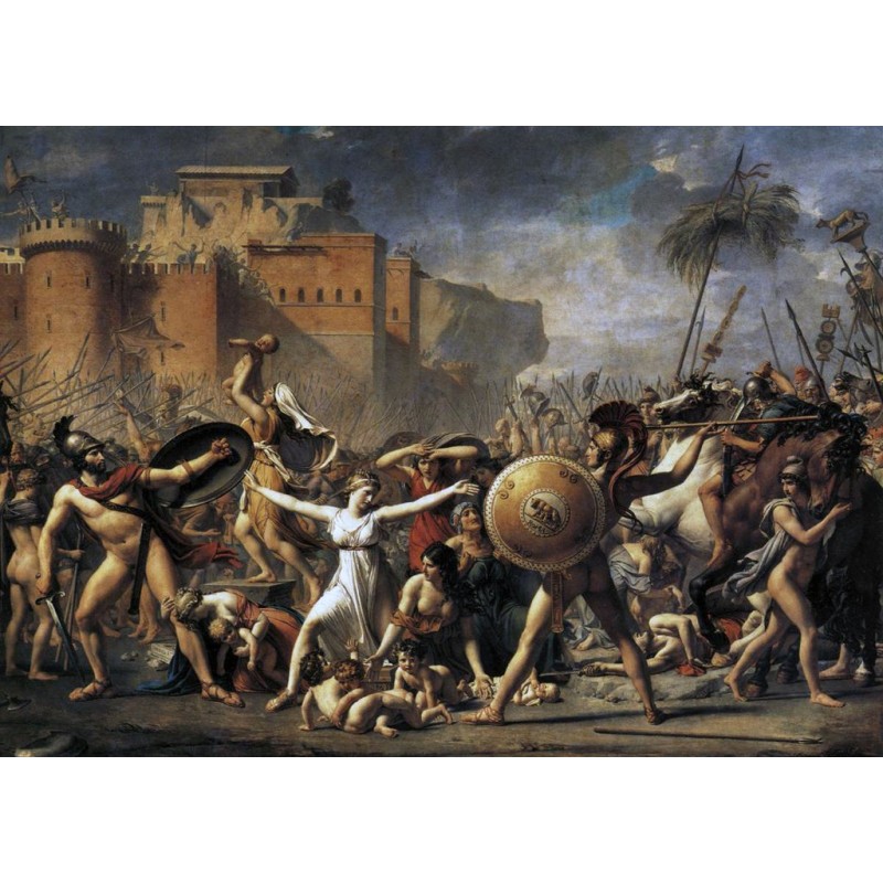 The Interverion of the Sabine Women , 1799 1000 ΚΟΜΜΑΤΙΑ