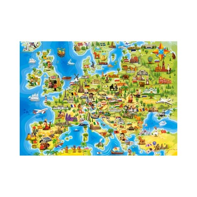 ΠΑΖΛ 100 ΚΟΜΜΑΤΙΑ MAP OF EUROPE 
