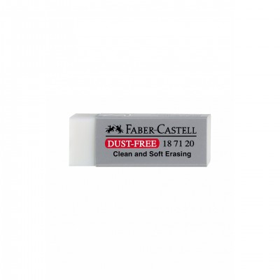 Faber-Castell Γόμα Dust Free Λευκή