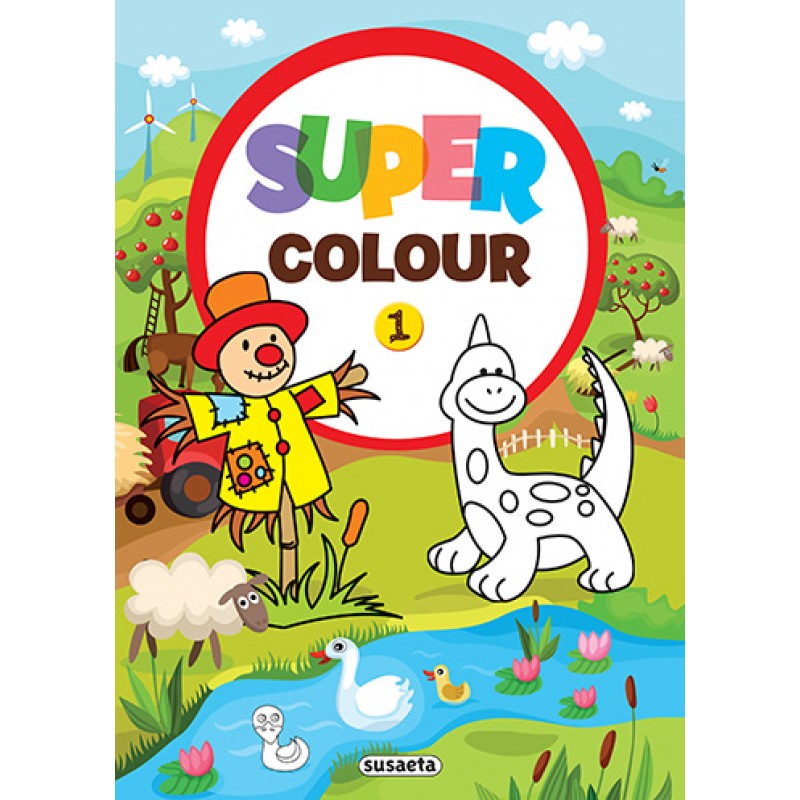 Παιδικό Βιβλίο - SUPER COLOUR 1 ΒΙΒΛΙΑ ΖΩΓΡΑΦΙΚΗΣ