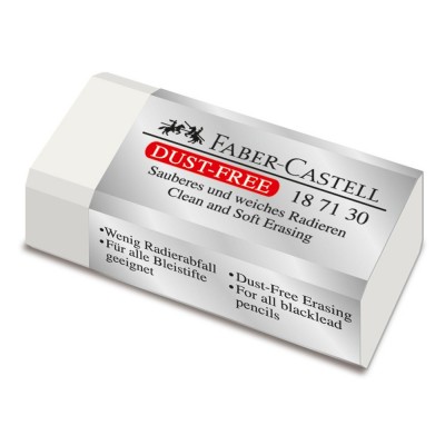 Faber-Castell Γόμα Dust Free Λευκή mini