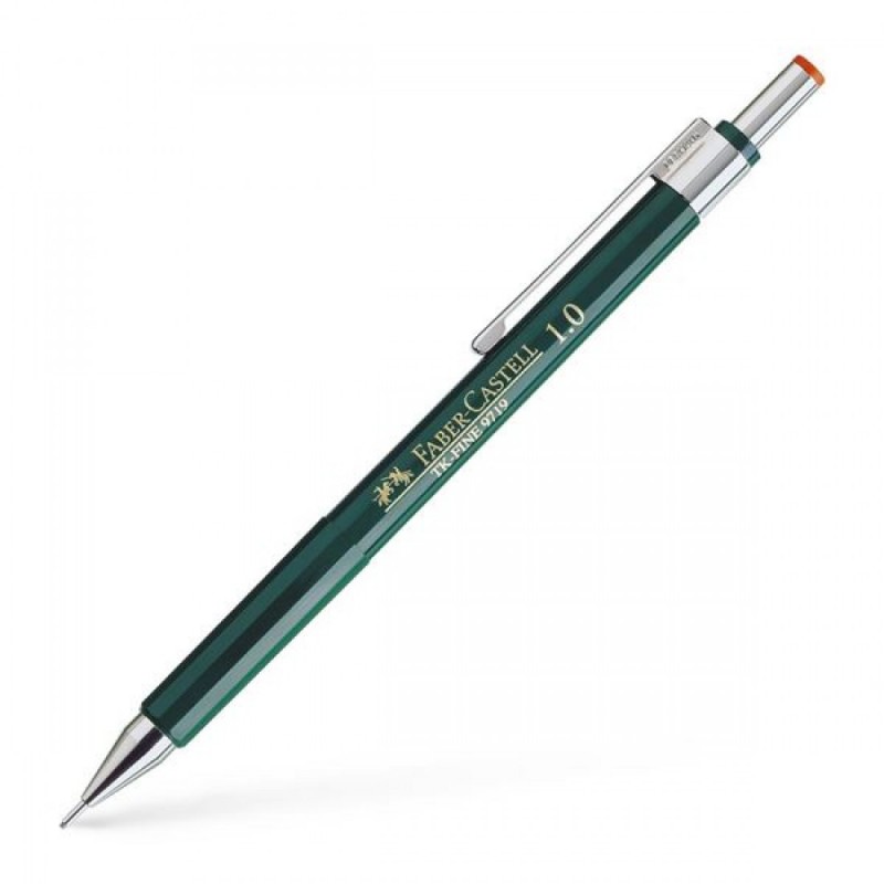 Faber-Castell TK-Fine 9719 Μηχανικό Μολύβι 1.0 mm σε Πράσινο Χρώμα ΜΗΧΑΝΙΚΑ ΜΟΛΥΒΙΑ