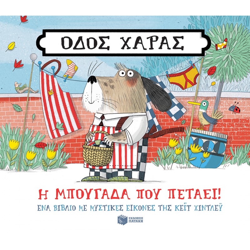 Παιδικό Βιβλίο - Οδός Χαράς: Η μπουγάδα που πετάει! Βιβλία για μικρά παιδιά (χαρτονέ)