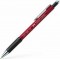 Faber-Castell Grip Μηχανικό Μολύβι 0.5mm με Γόμα σε Κόκκινο Χρώμα