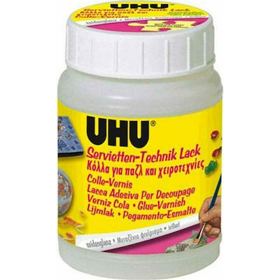 UHU Υγρή Κόλλα Glue Varnish Μεγάλου Μεγέθους για Puzzle 150ml