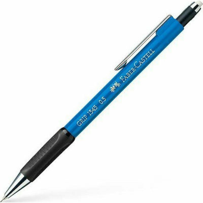 Faber-Castell Grip Μηχανικό Μολύβι 0.5mm με Γόμα σε Μπλε Χρώμα ΜΗΧΑΝΙΚΑ ΜΟΛΥΒΙΑ