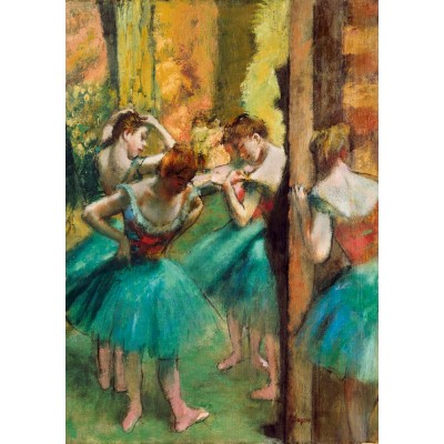 Dancers , Pink and Green ,1890